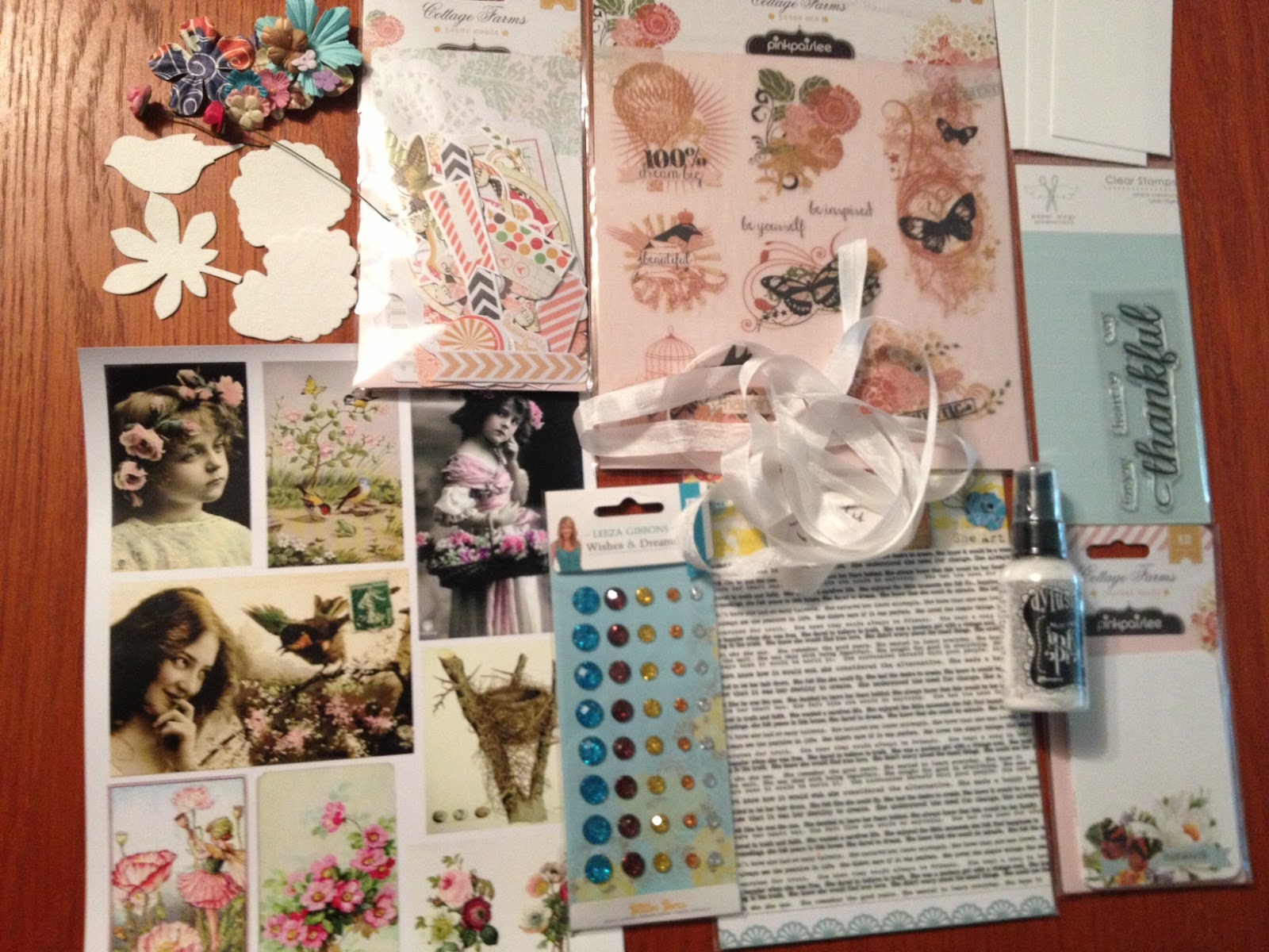 The Aviary May Mixed Media Kit Officially now called Nesting Components